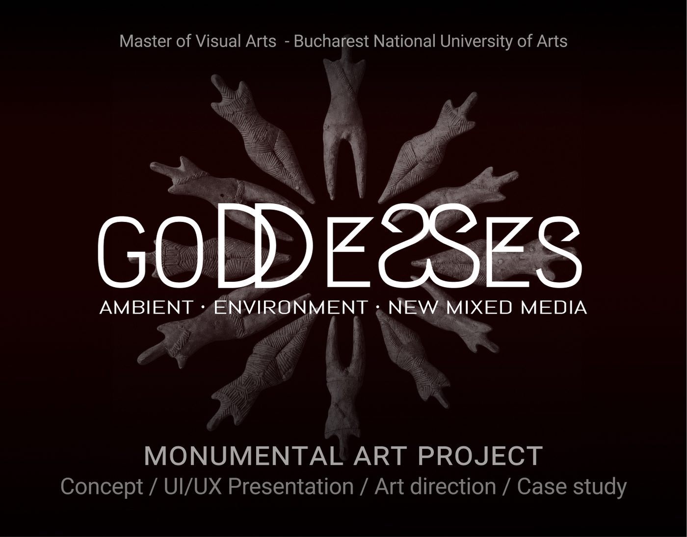 The Goddesses — Master of Arts Web Project — Web Design · UI/UX · Branding cover